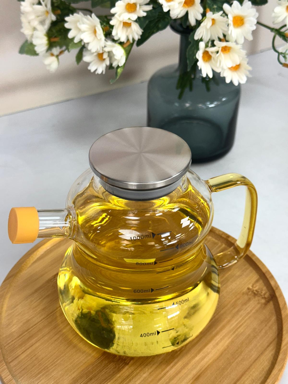 Cam Yağdanlık 1000 ml