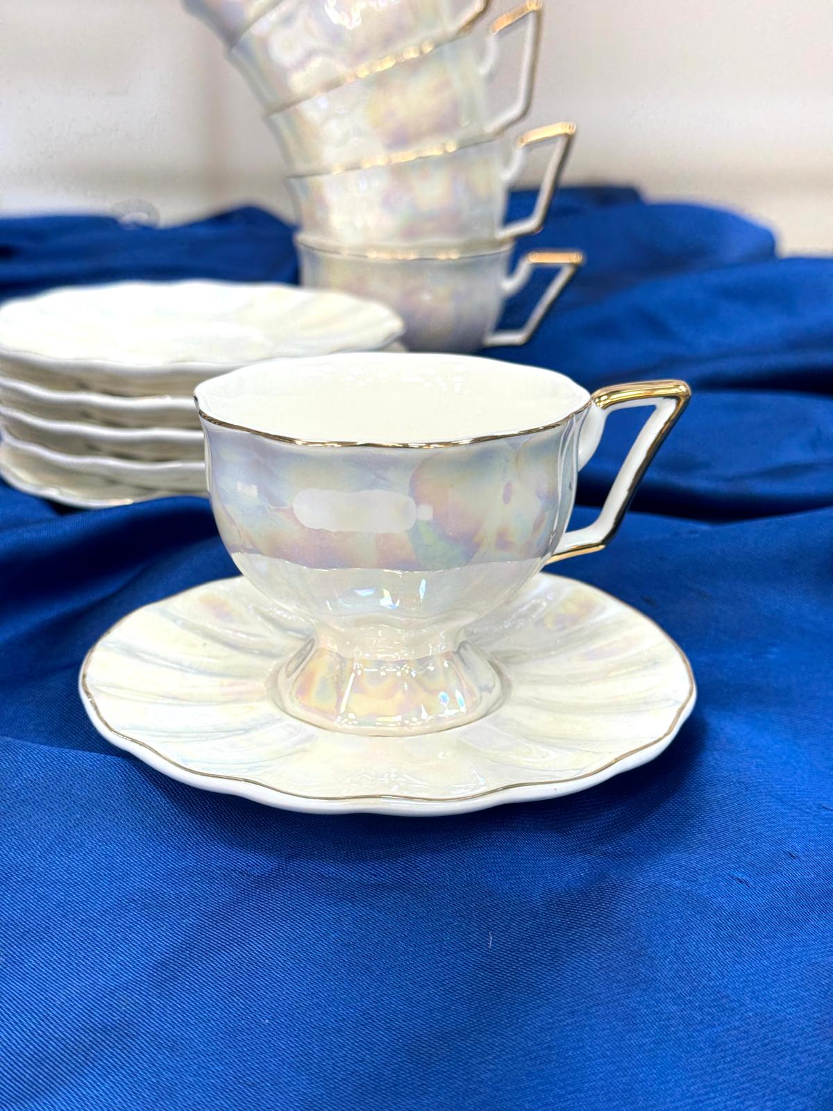 Elsa 6 Kişilik Türk Kahvesi Fincan Takımı -100 ml