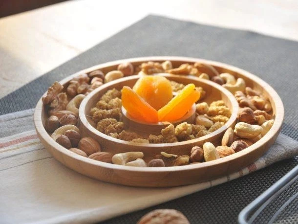 BAMBUM FUFU 3 BÖLMELİ ZEYTİNLİK 19 CM