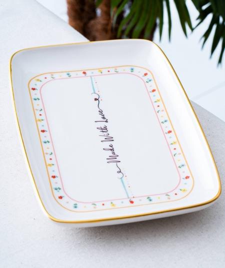 ACAR Livaldi Küçük Ordövr Tabağı 30 x 19 cm