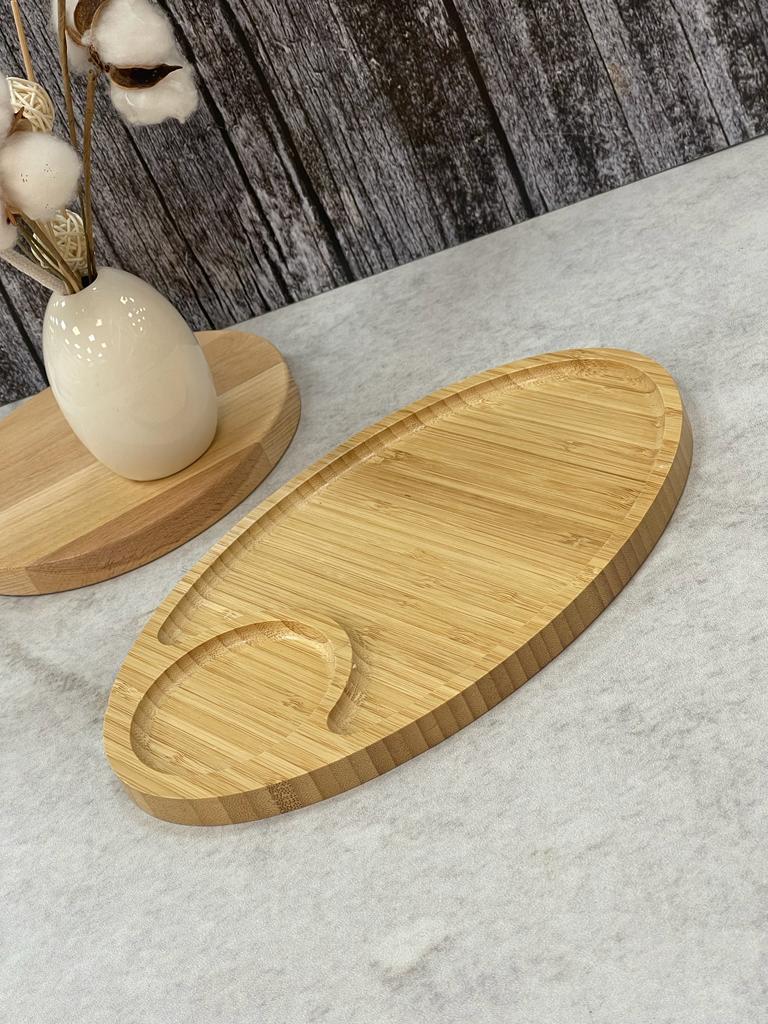 Vadi Bambu Sunum Tabağı