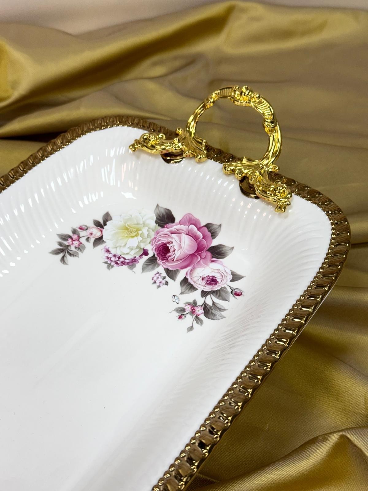 ŞAHANE HOME Ayaklı Dekoratif Sunumluk  21/32 cm
