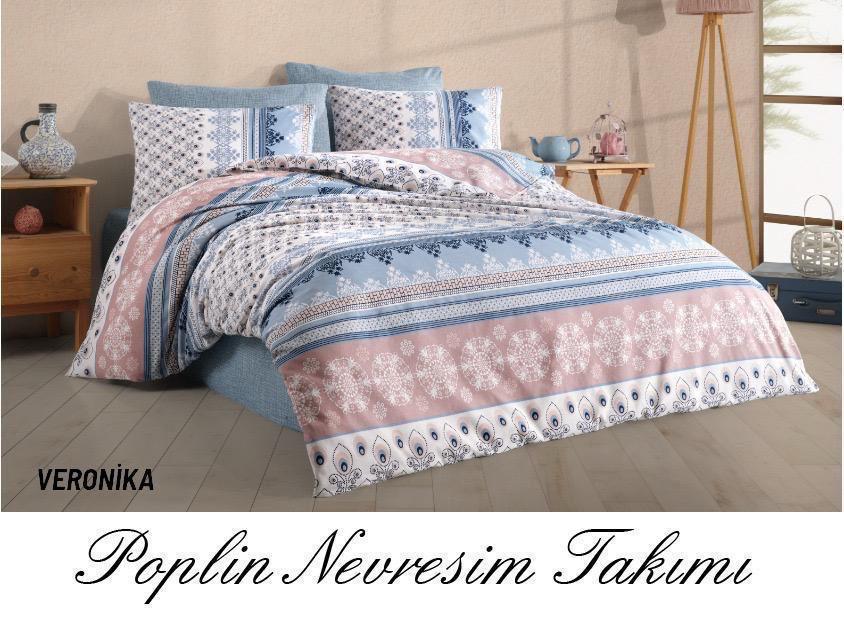 VERONİKA ÇİFT KİŞİLİK NEVRESİM TAKIMI