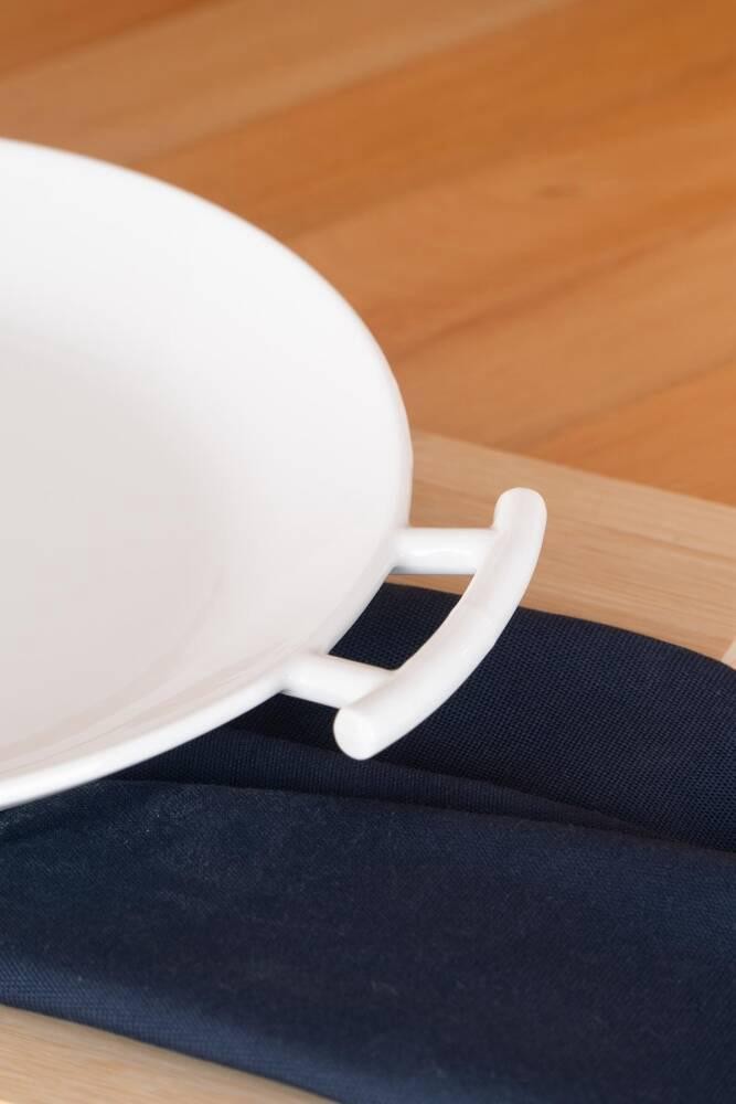 ACAR Bianco Perla Yuvarlak Tabak 23,5 Cm