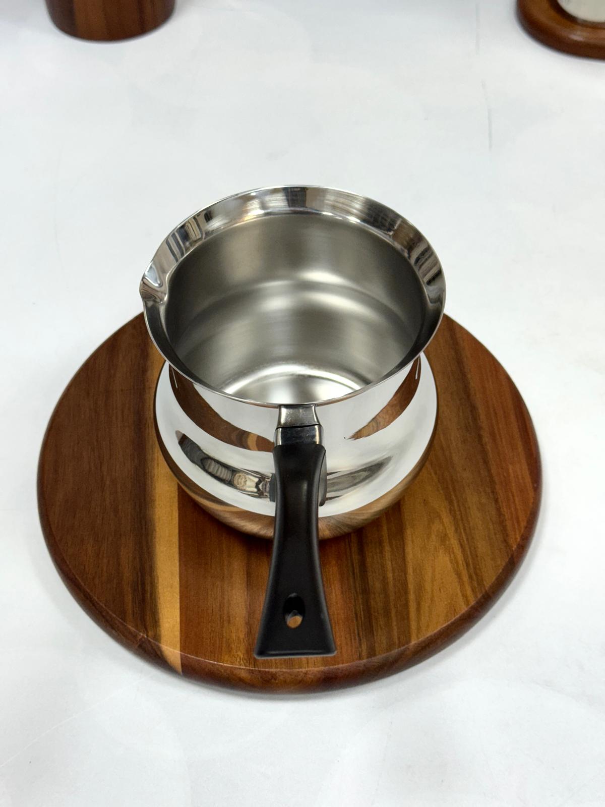 Karmen Bakalit Saplı Çelik Cezve No-7 1100 ml