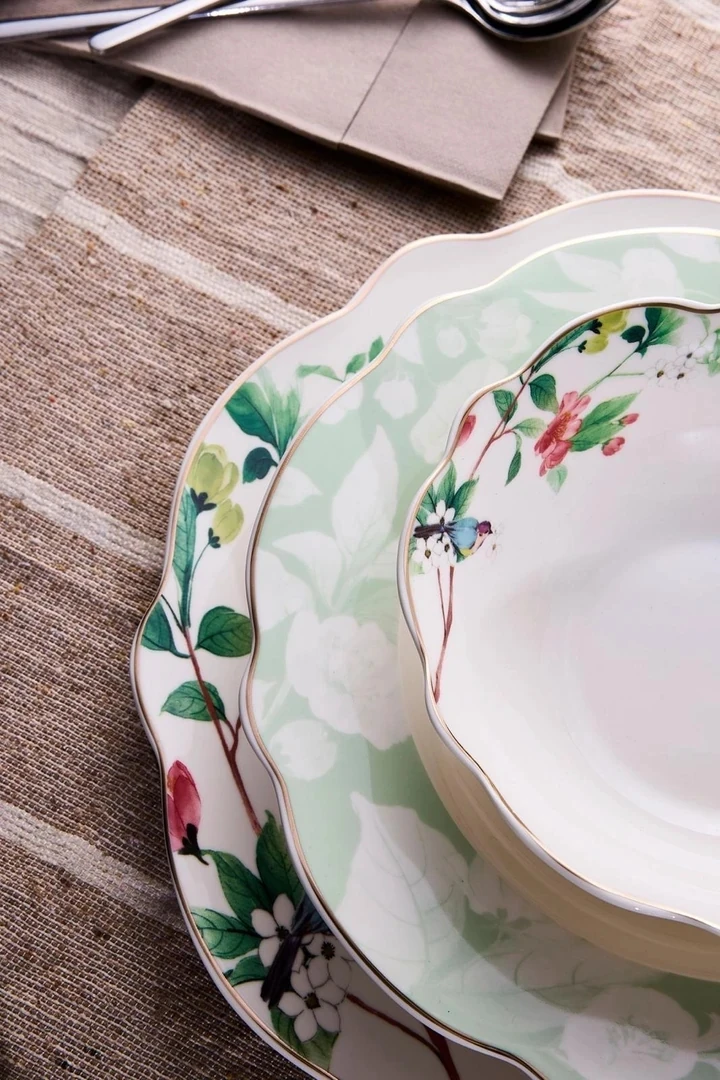 Perotti Bridy Bone 6 Kişilik 24 Parça Porselen Yemek Takımı