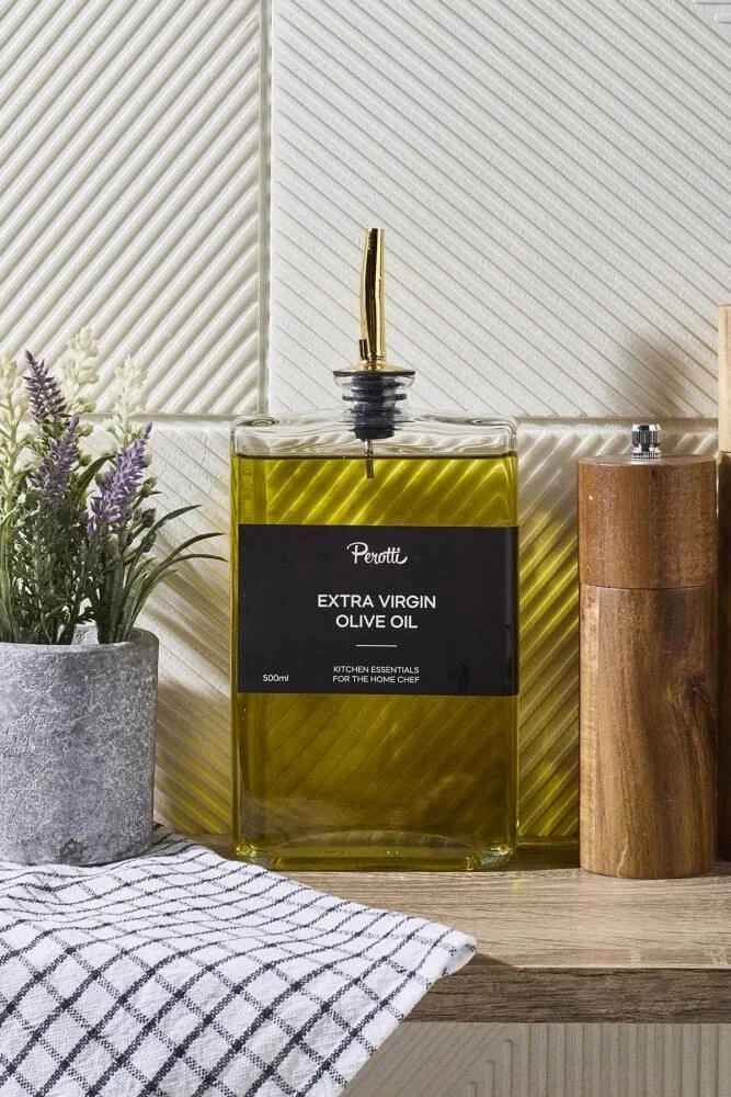 Perotti Perotti Molivet Gold 500 Ml Cam Yağdanlık