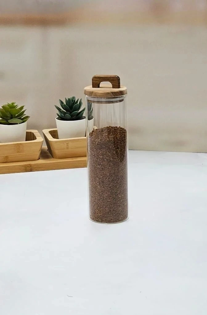 Perotti Perotti Acacıa 410Ml Cam Kavanoz 6.5*20