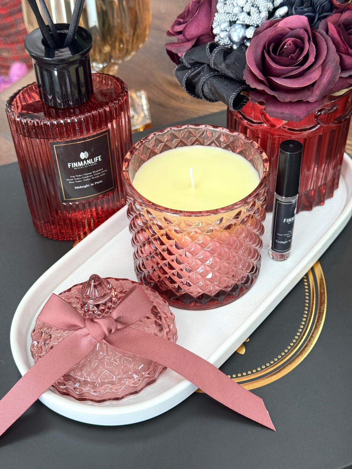 Hediyelik Tasarım Koku Seti-Nar Çiçeği Kokulu