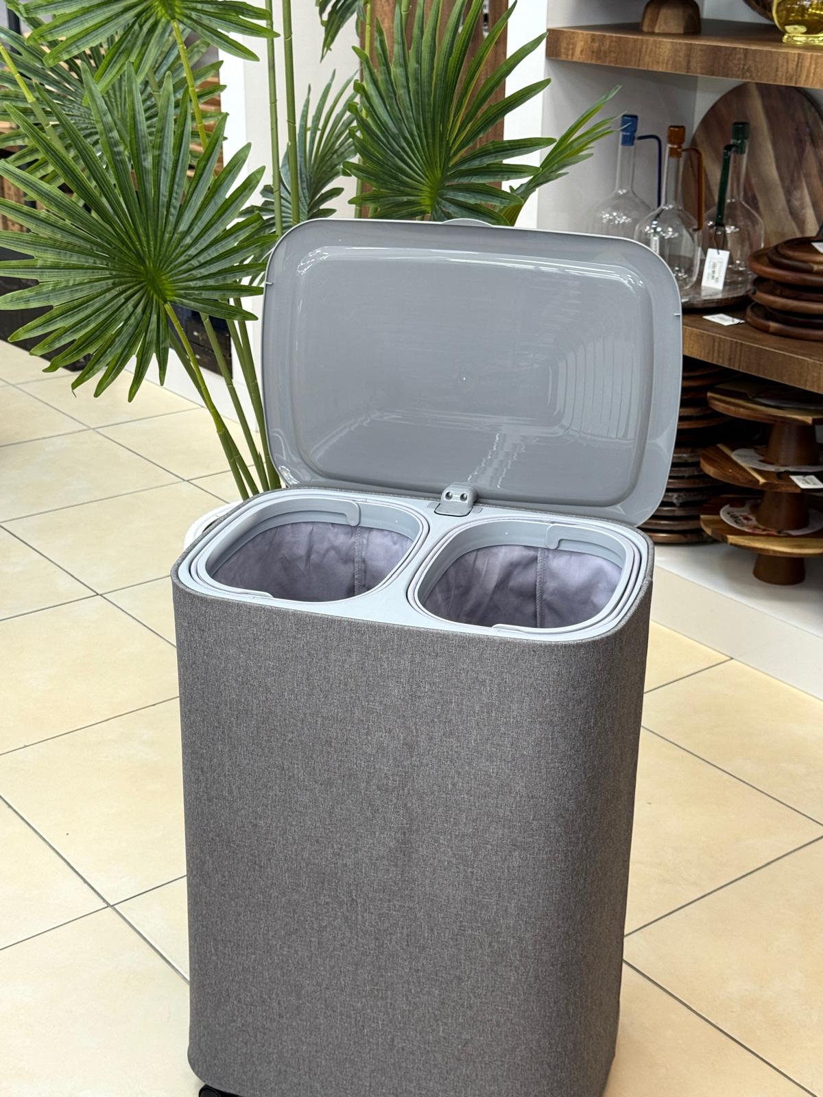 AROW NEW GARB TEKERLEKLİ KİRLİ SEPETİ 50 LİTRE