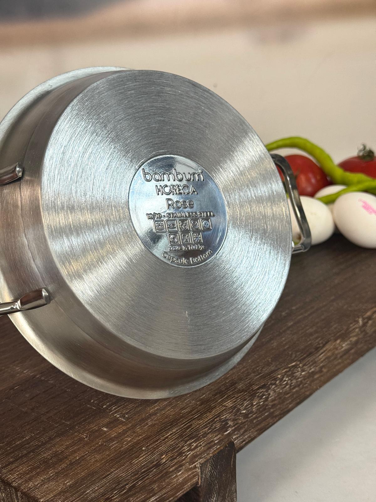 Paslanmaz Çelik Sahan 18 cm