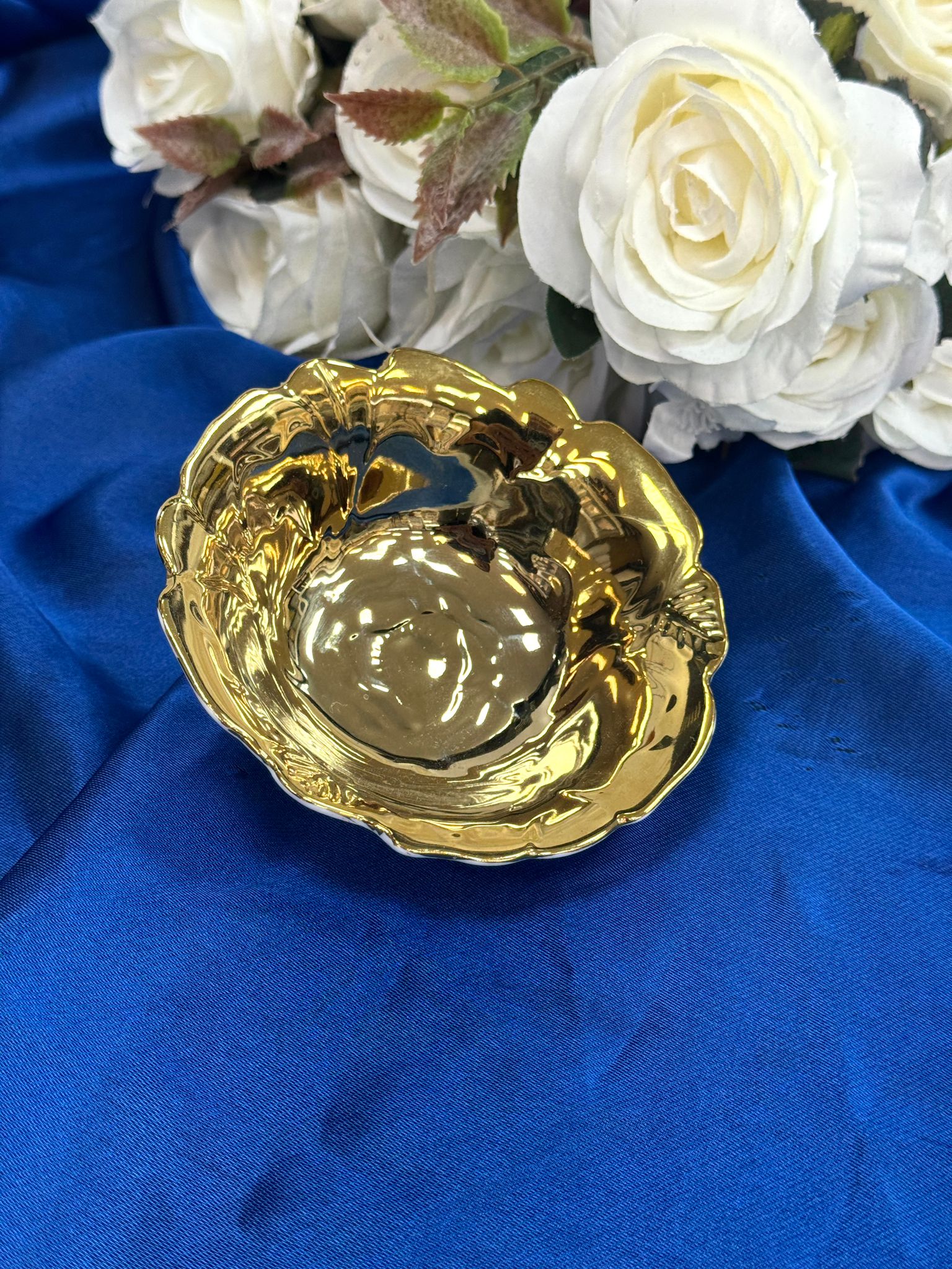 ACAR MARLA GÜL DESEN PORSLEN KASE 12 CM