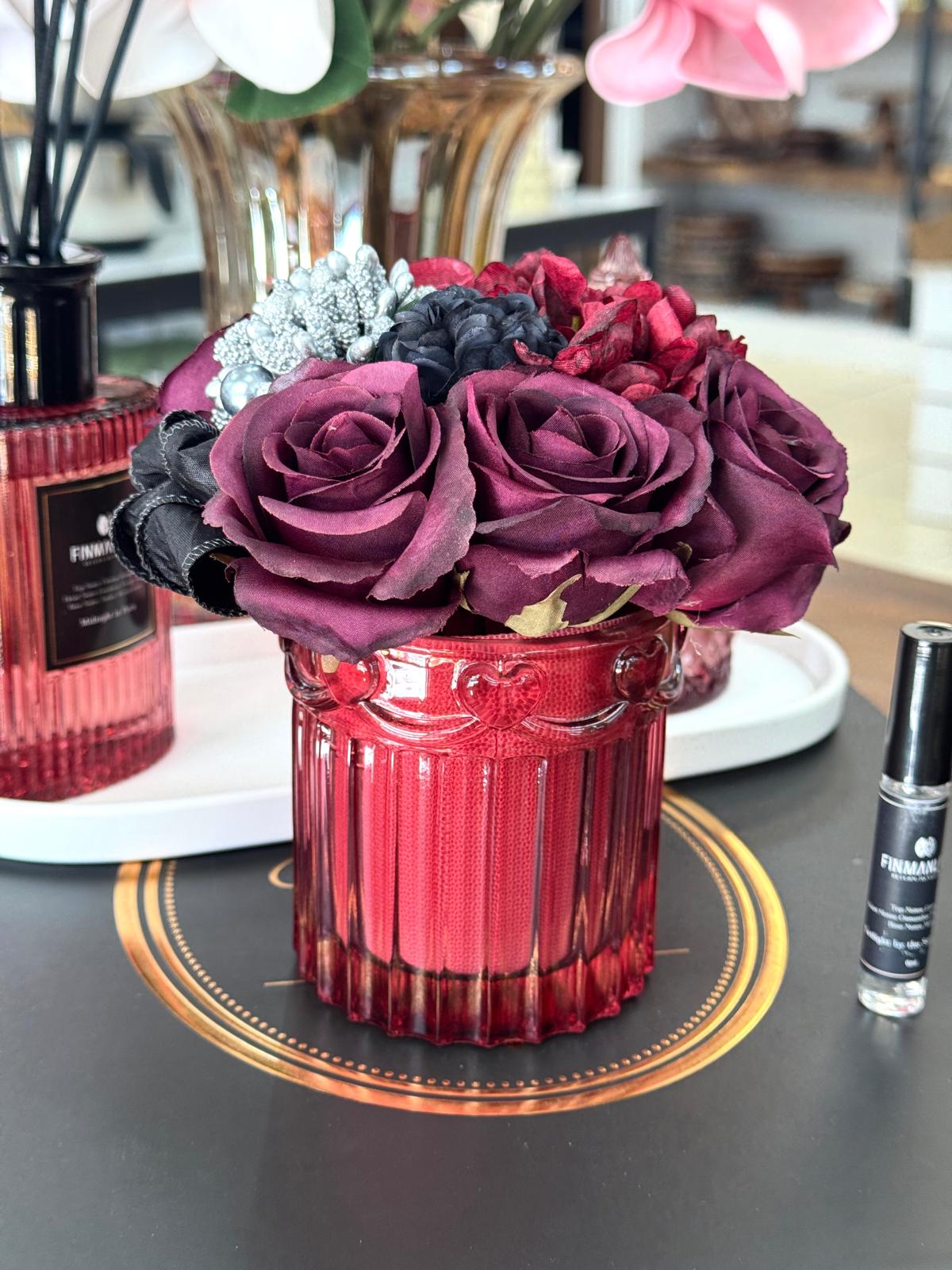 Hediyelik Tasarım Koku Seti-Nar Çiçeği Kokulu