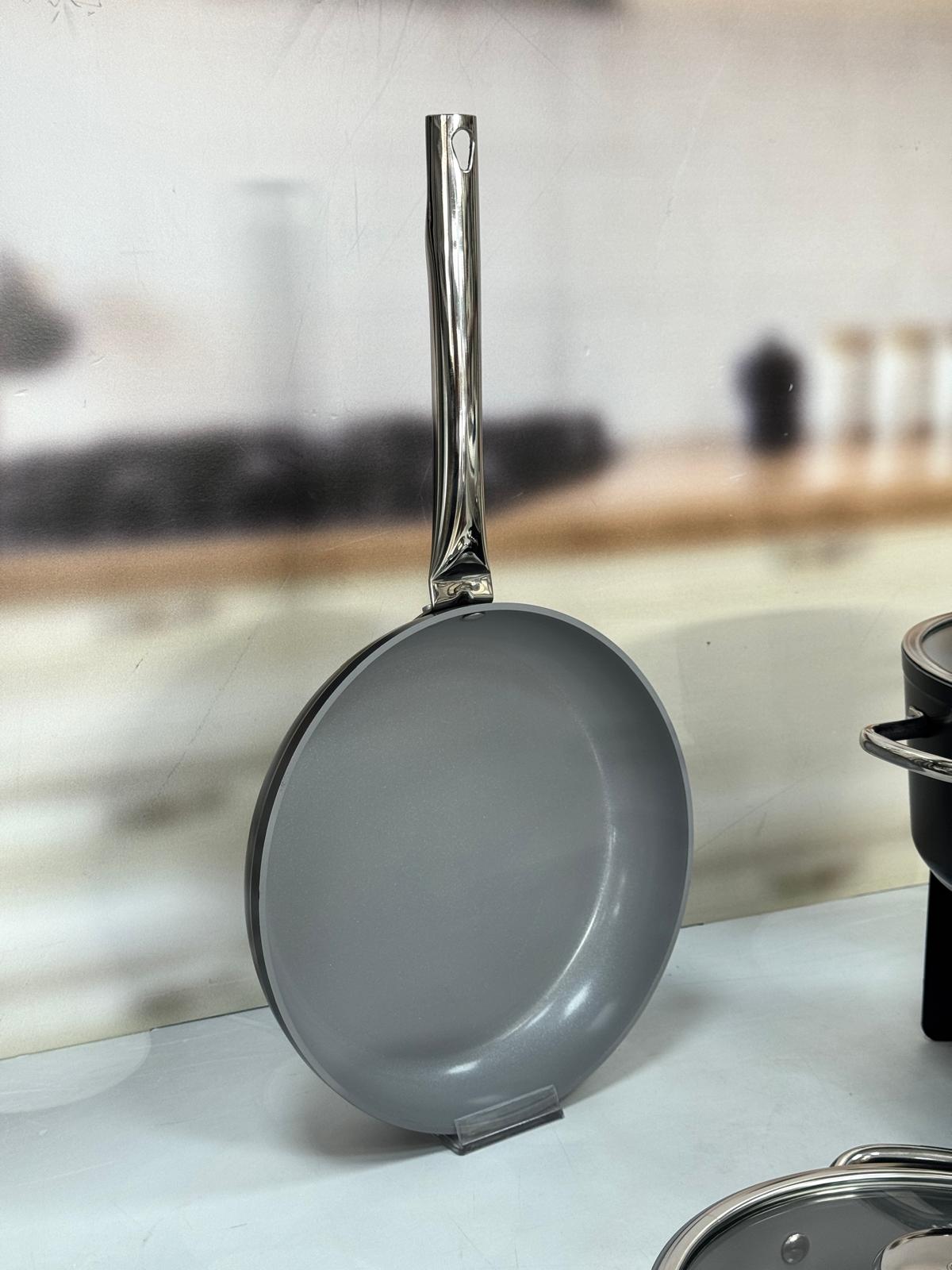 CORNHİLL 7 PARÇA SERAMİK TENCERE SETİ SİYAH