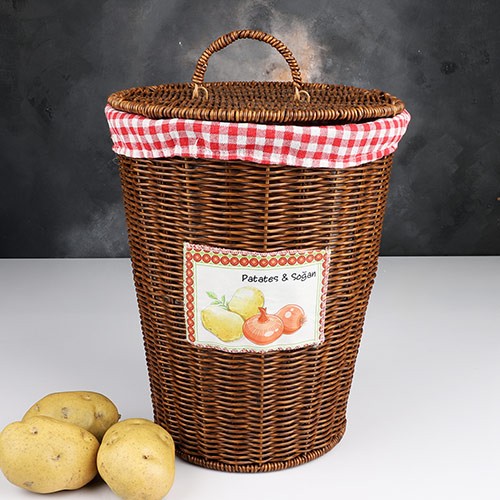 RATTAN PATATES VE SOĞAN SEPETİ 5 KG