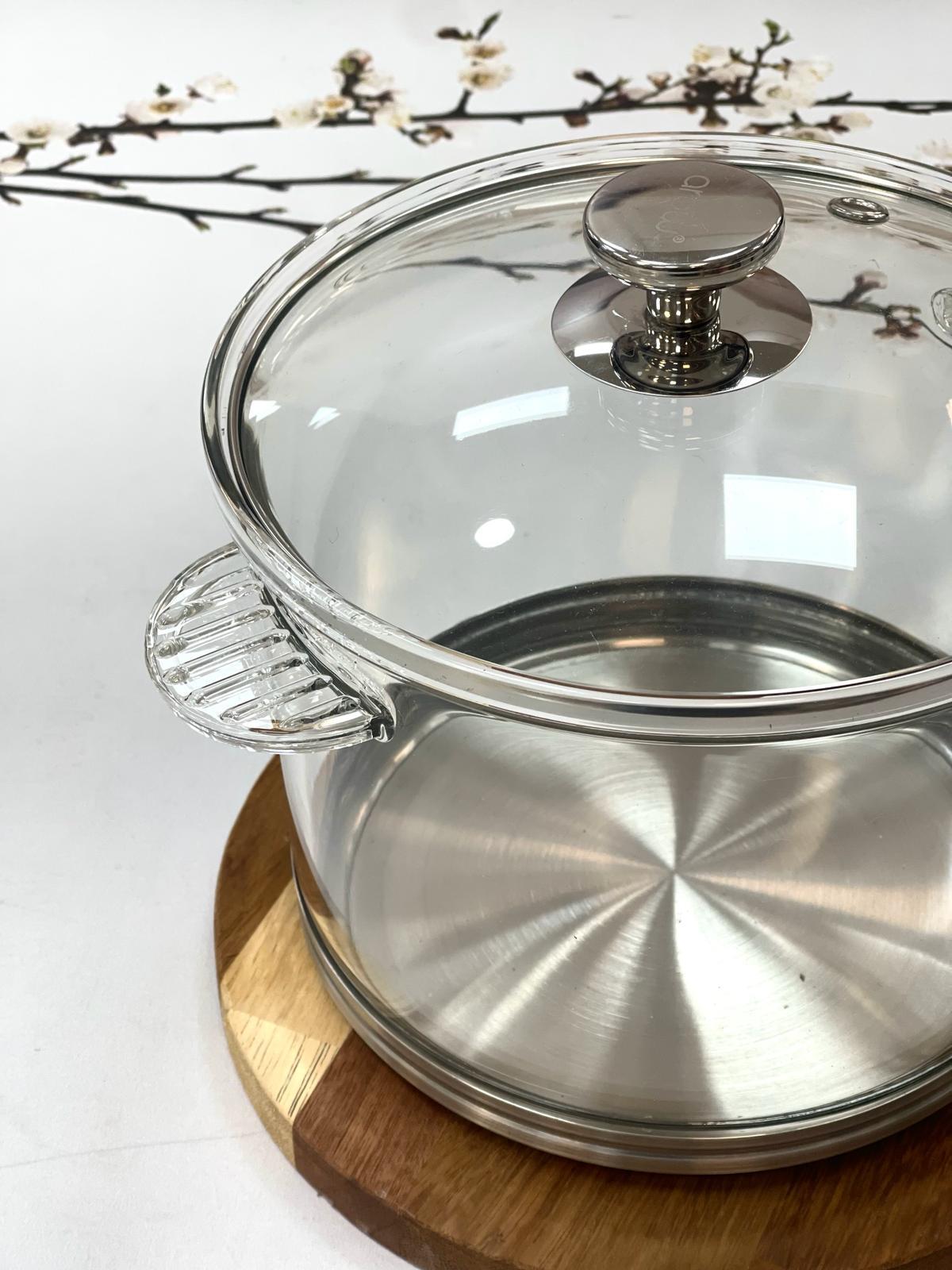 AROW Arow 5 Lt Gusto Borosilikat Tencere