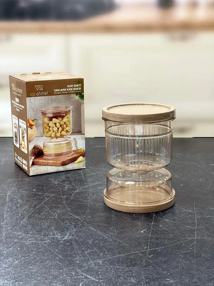 Vip Ahmet Turşu Kabı, Şeffaf Bakır 1250Ml