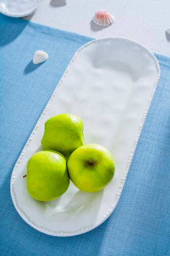 Mılano Porselen Oval Servis Tabağı 40 cm