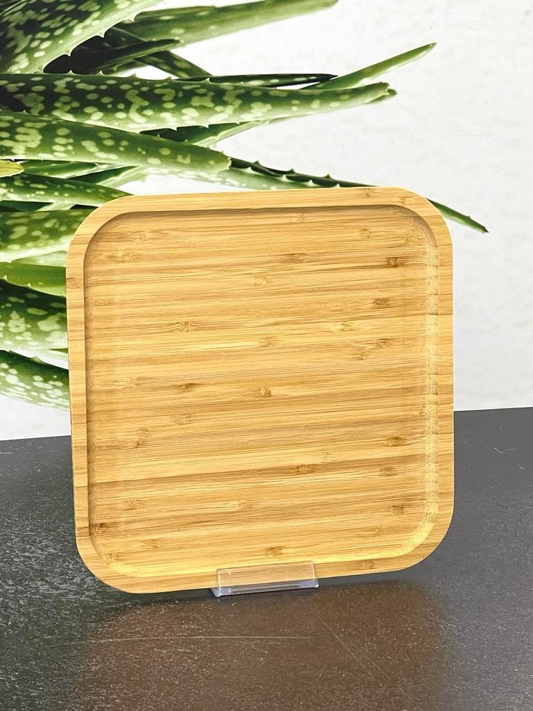 ACAR Bambu Kare Sunum 25 cm