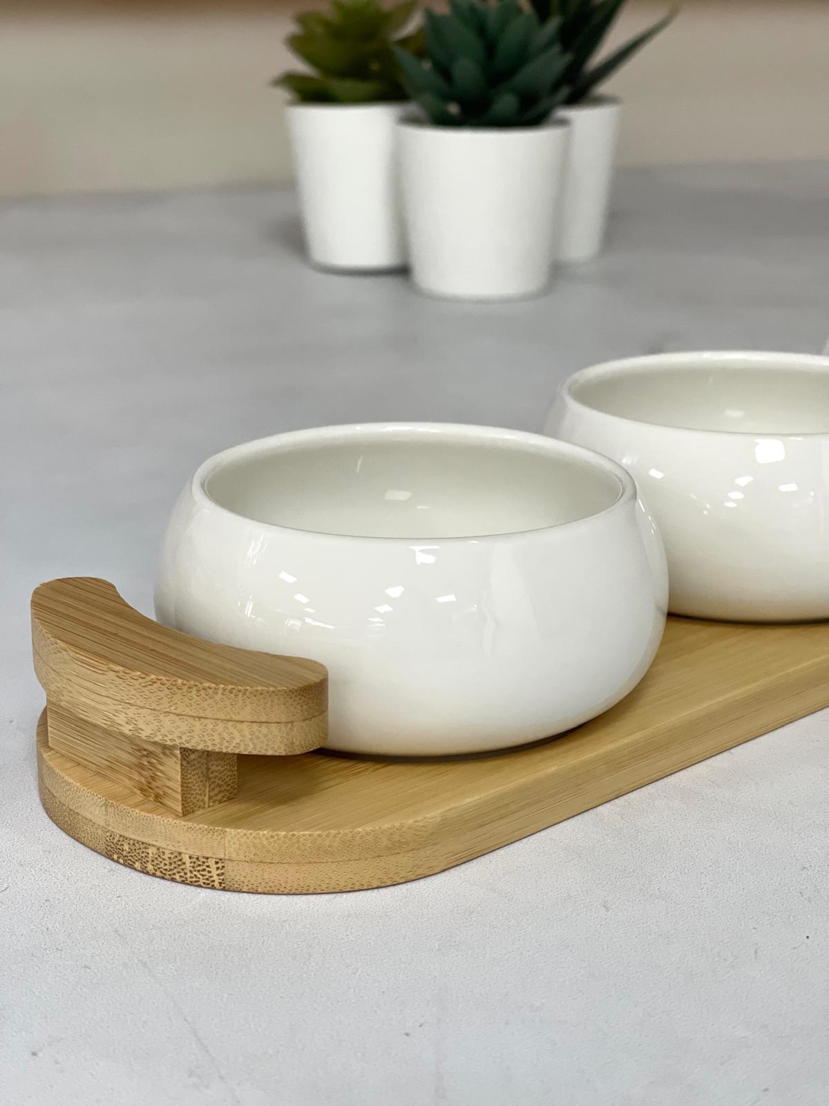 ACAR Pamira Bambu 3 Lü Kase Seti