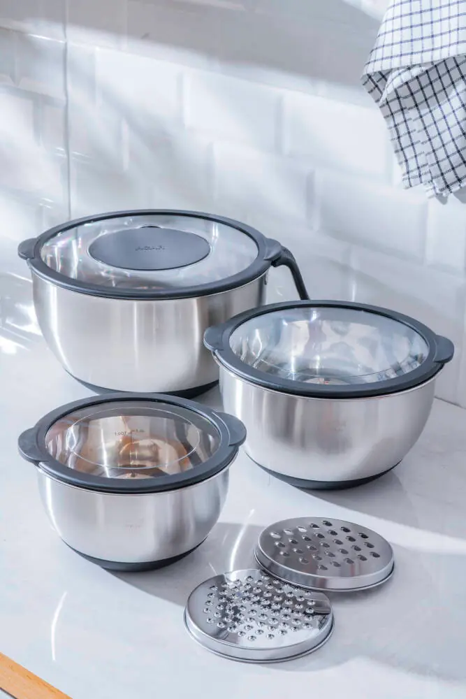 FOCUS PRO 16-20-24 CM KARIŞTIRMA KABI SETİ SİYAH KAPAK | Koyuncu Home