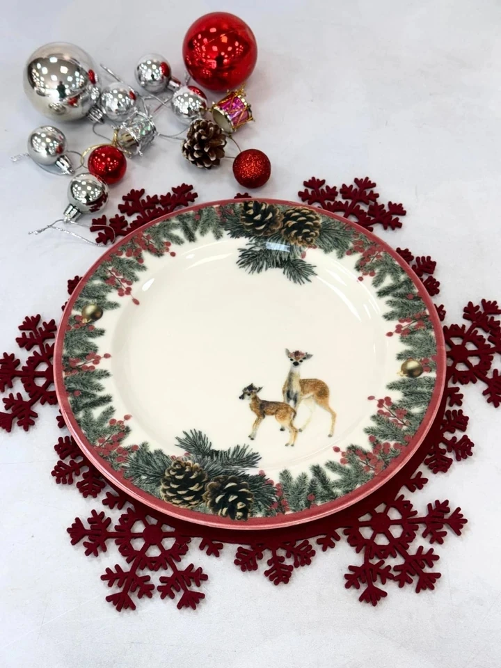 KOSAVA Porselen Servis Tabağı 26 Cm