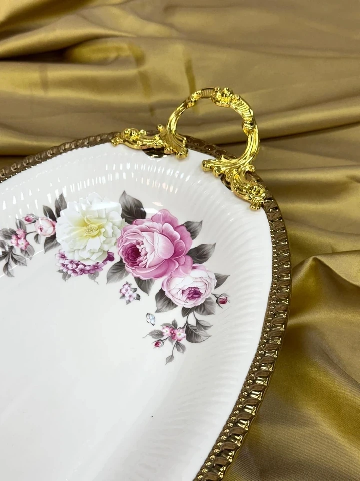 ŞAHANE HOME Ayaklı Dekoratif Sunumluk 39/23 CM