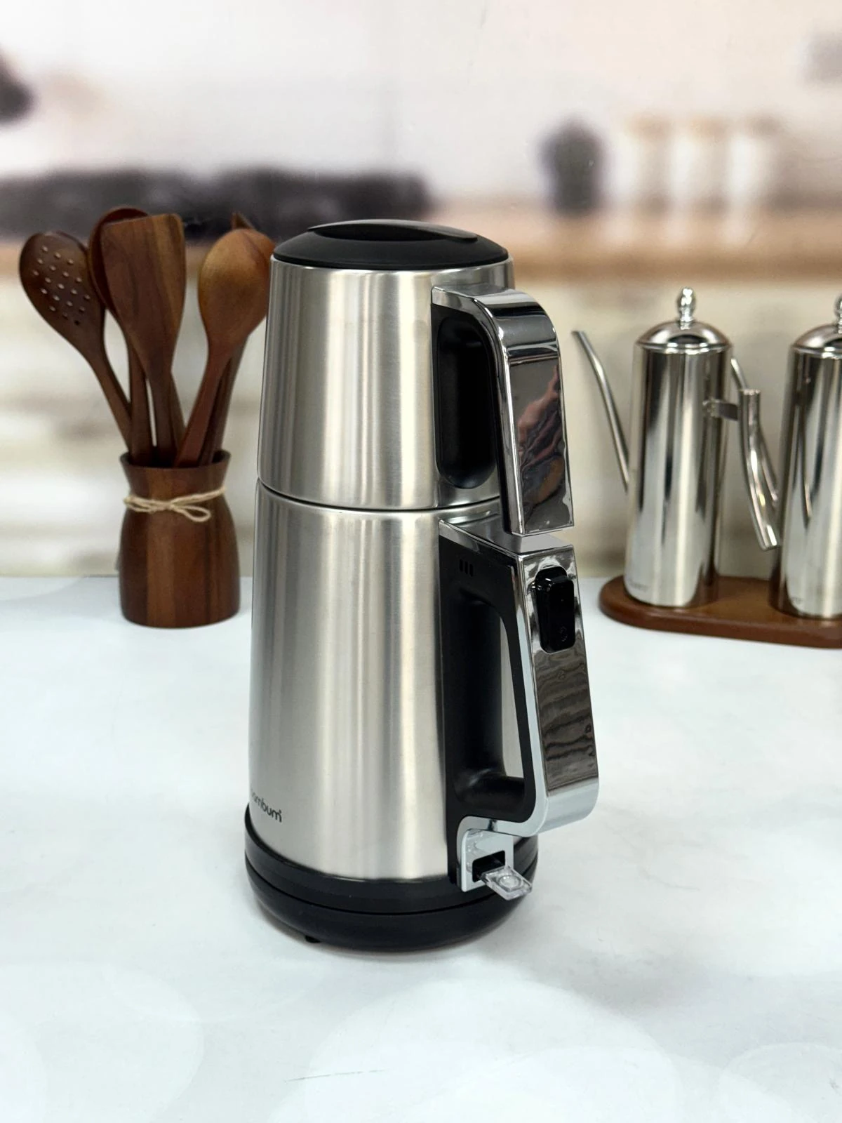 Force Elektrikli Çelik Çay Makinesi-İnox