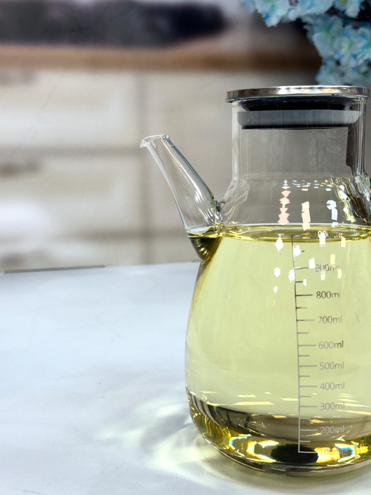 Metal Kapaklı Cam Yağdanlık 1 Litre