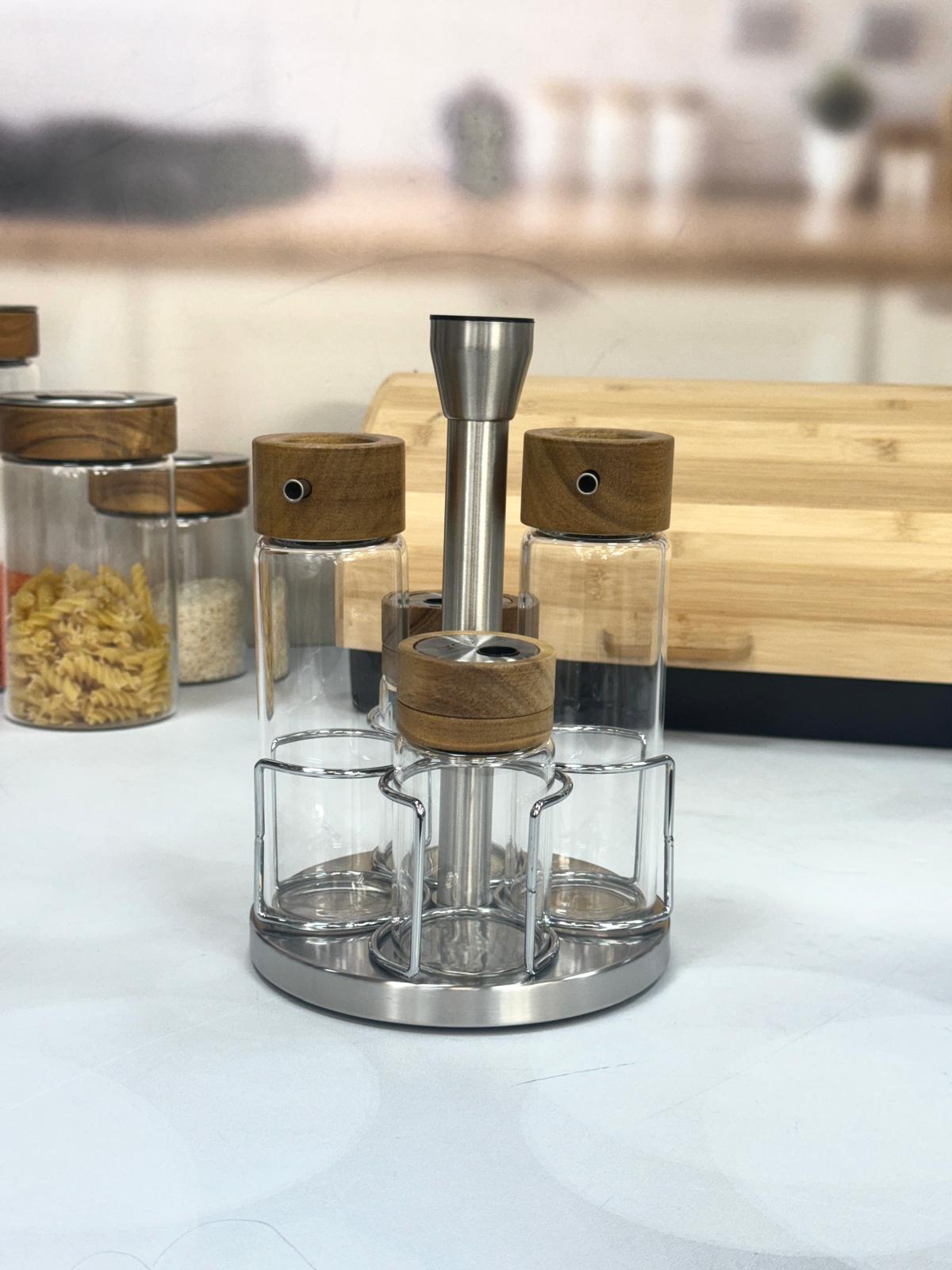 Delmar 4 Lü Salata Sosu Servis Seti