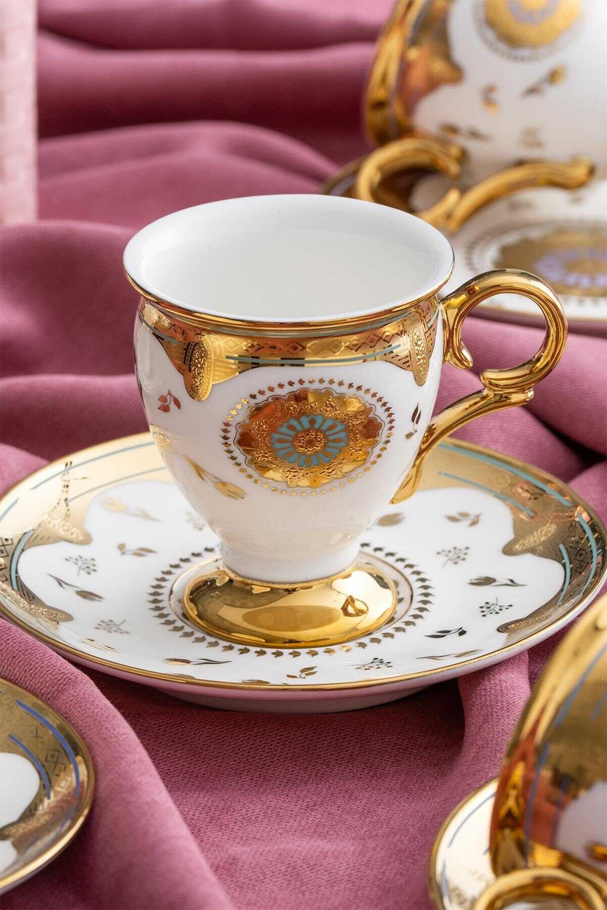 ACAR Zaıra 6 Lı Kahve Fincan Takımı