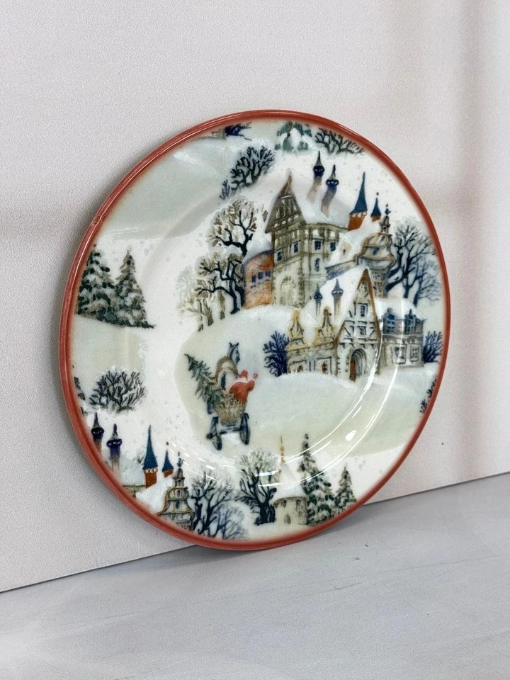 KOSAVA Porselen Pasta Tabağı 20 Cm