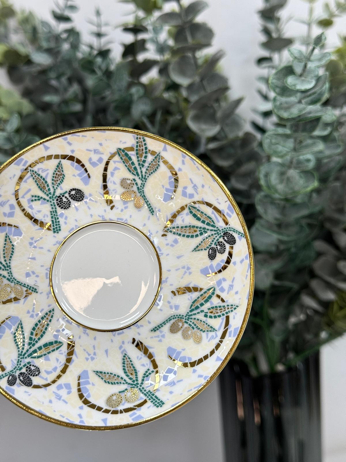 Adrian 6 Kişilik Porselen Fincan Takımı 90 Ml