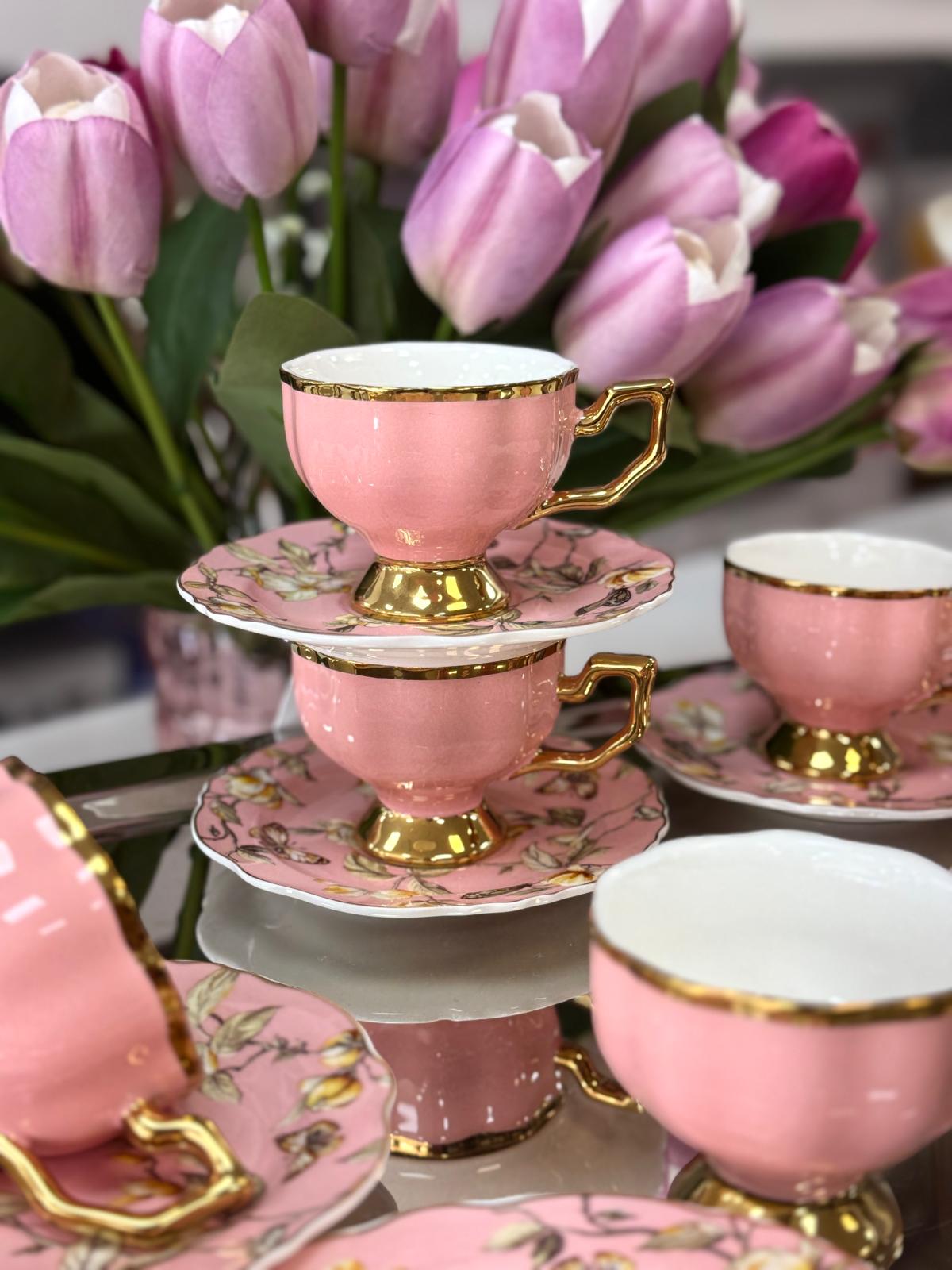 Eldon 6Kişilik Porselen Fincan Takımı