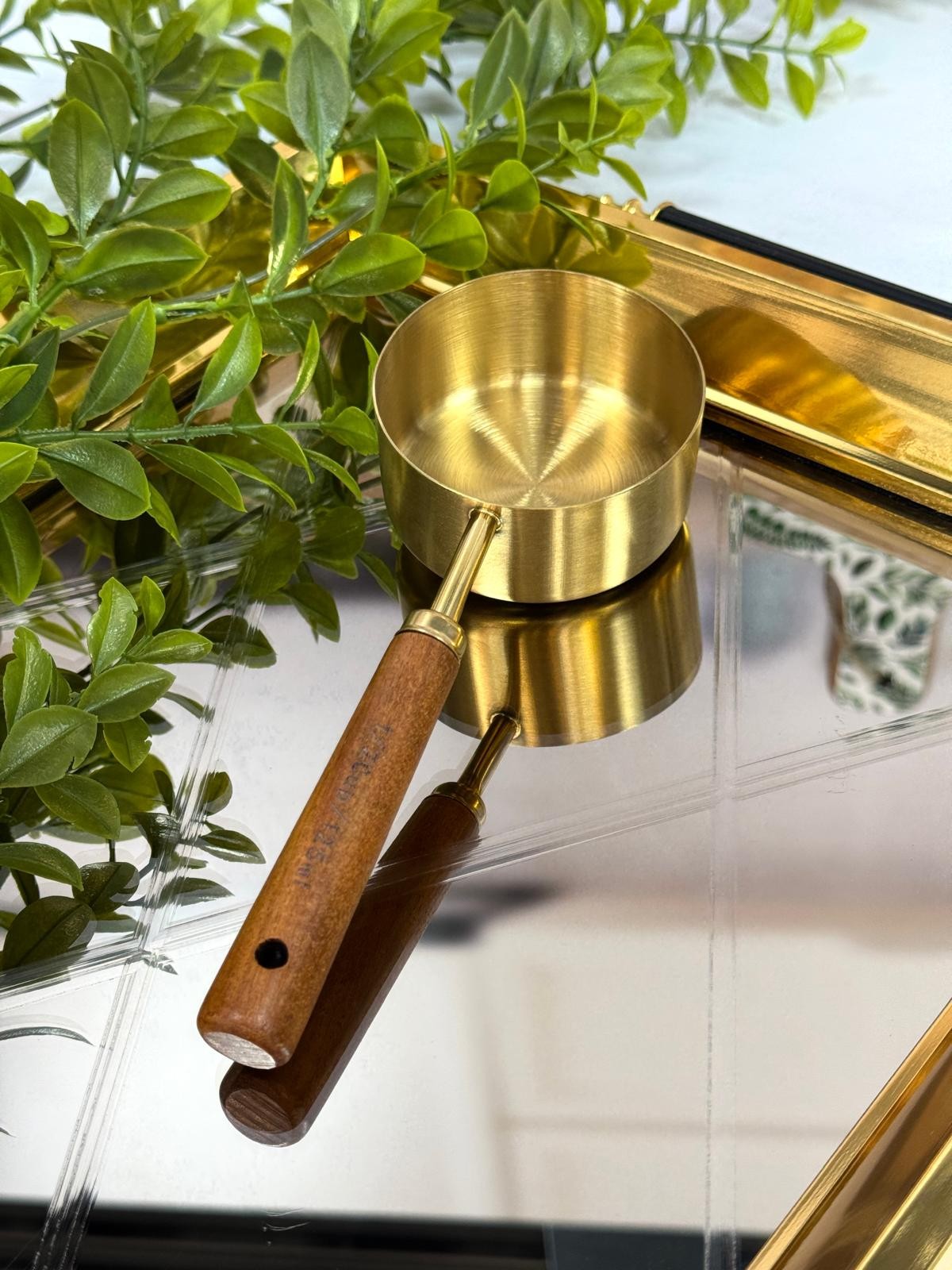 Gold Metal Ölçü Kaşığı 60 Ml