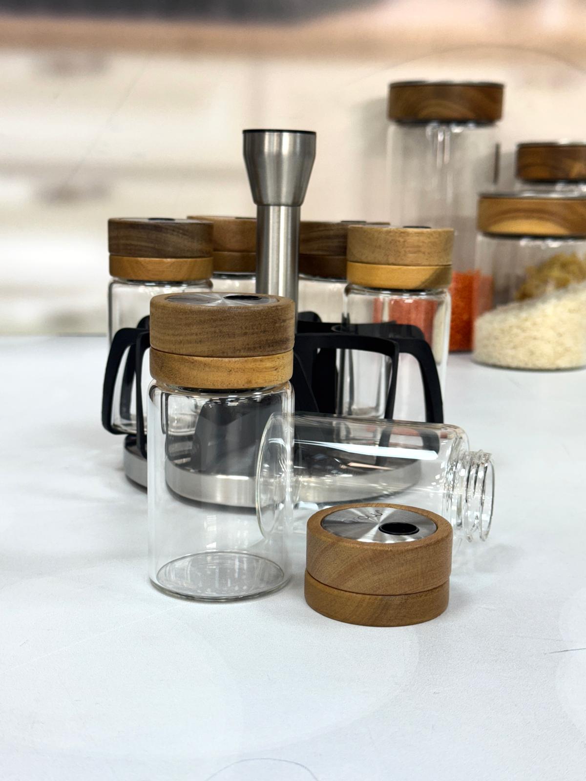 Ellery 7 Li Döner Standlı Baharatlık