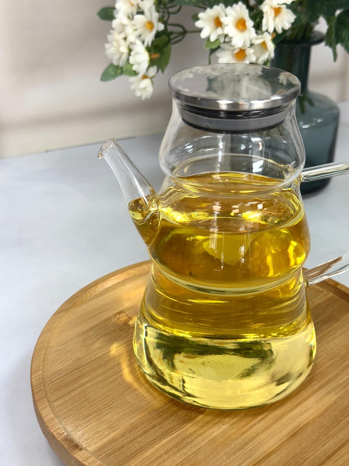 Cam Yağdanlık 1000 ml