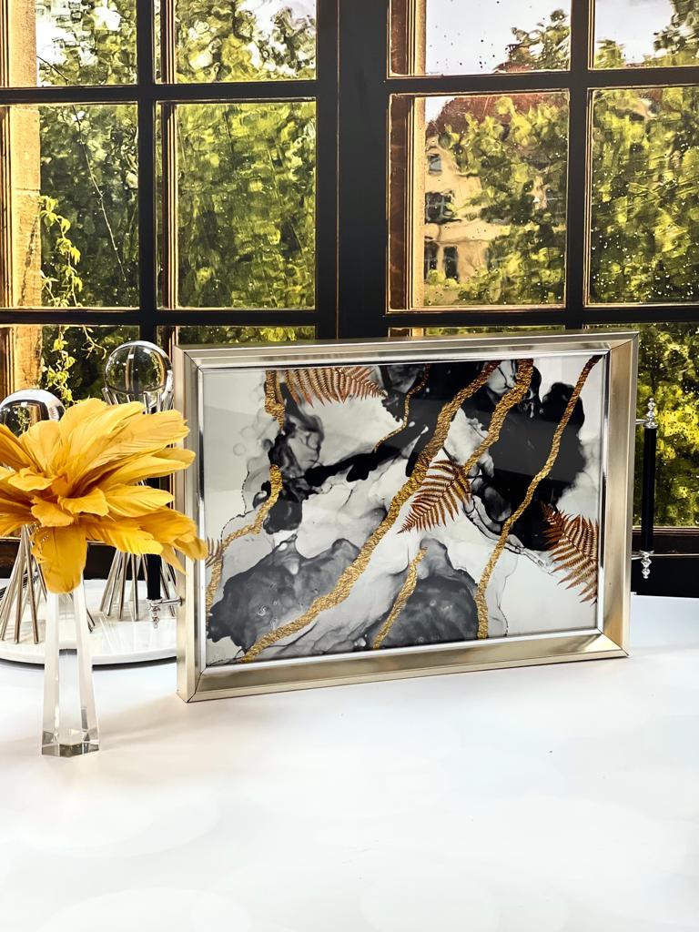 SEMBOL Sembol Dekoratif Tepsi 43/31 Cm