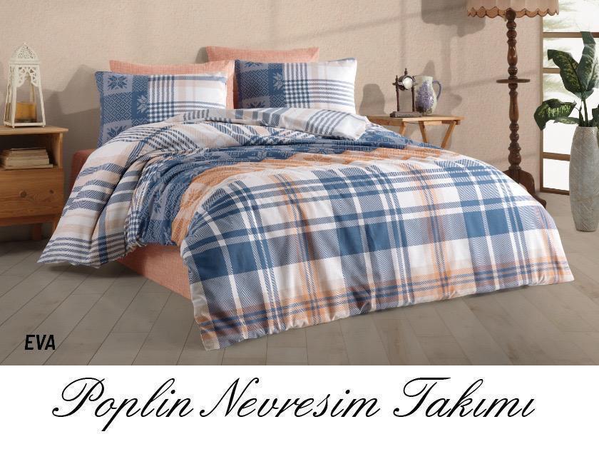 EVA ÇİFT KİŞİLİK NEVRESİM TAKIMI