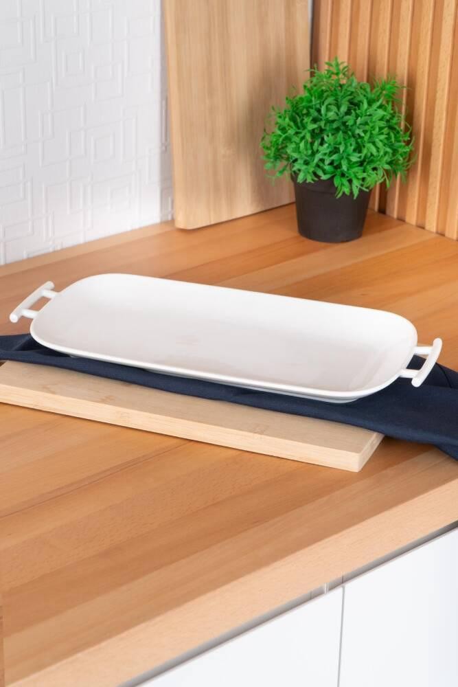 ACAR Bianco Perla Dikdörtgen Tabak 42 Cm