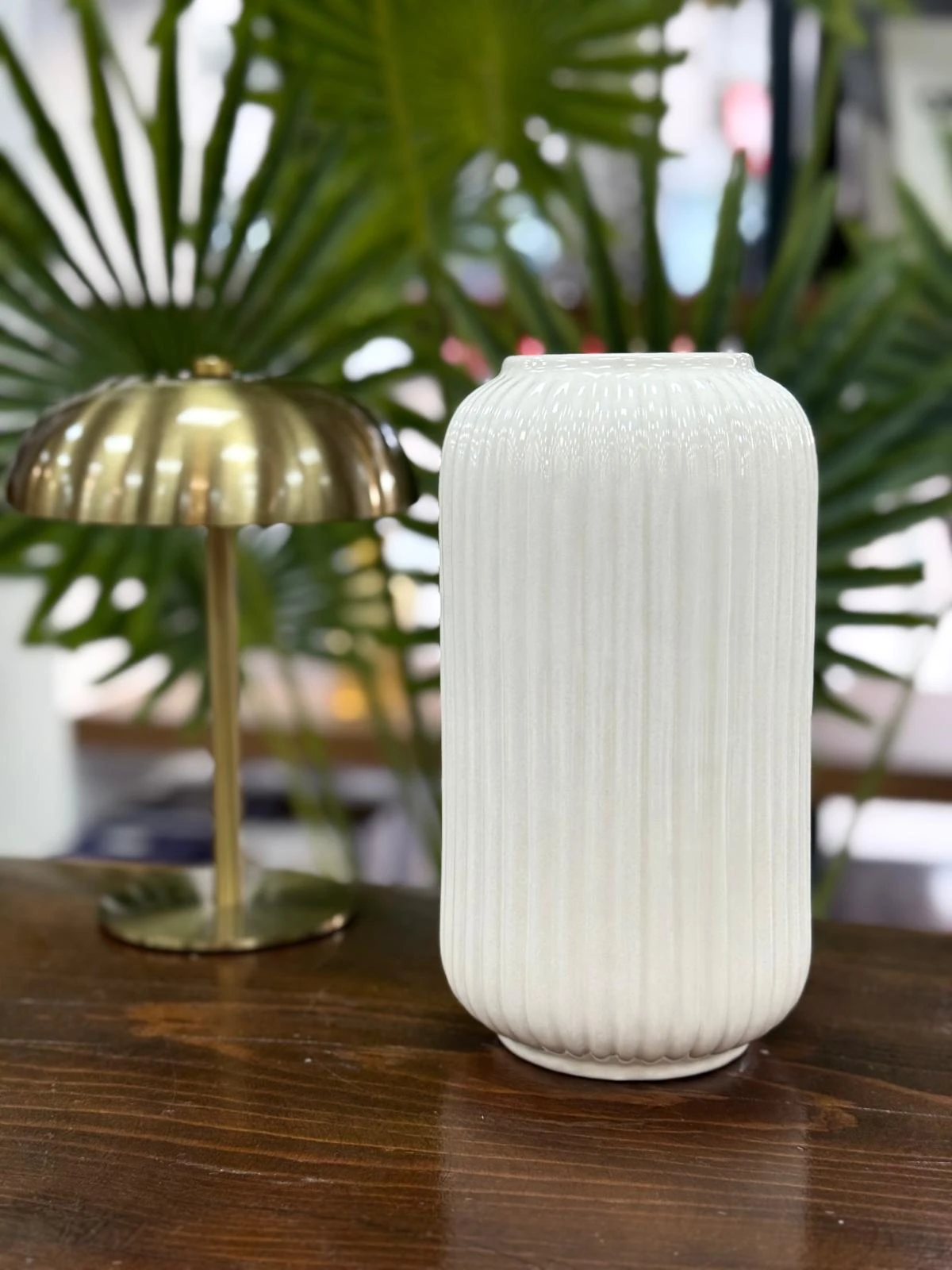 MIEN FIONA PARLAK SERAMİK VAZO 22/13 CM