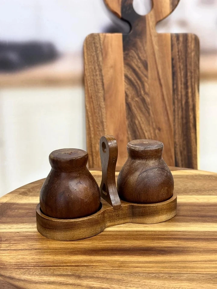 AROW Akasya Tuzluk Biberlik Seti