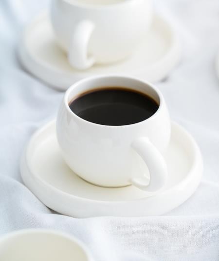 ACAR Bianco Perla 6 Kişilik Kahve Fincanı Takımı 200 ML