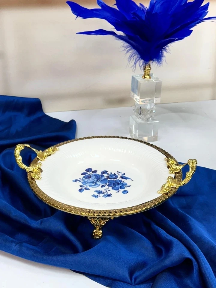 ŞAHANE HOME Ayaklı Dekoratif Sunumluk 26 CM