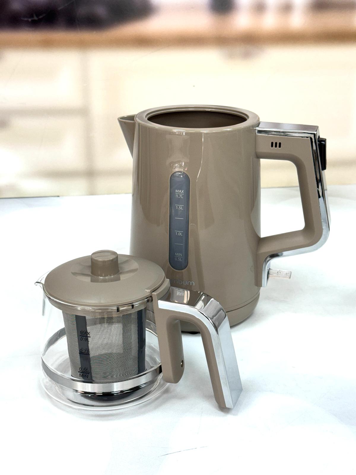 Cam Demlikli Çay Makinesi-Bejvizon