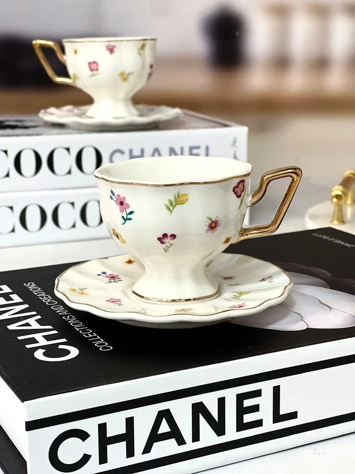 ACAR Camılla 6 Lı Türk Kahve Fincan Takımı