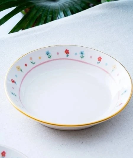 ACAR Livaldi 6 Lı Yemek Tabağı 19 cm