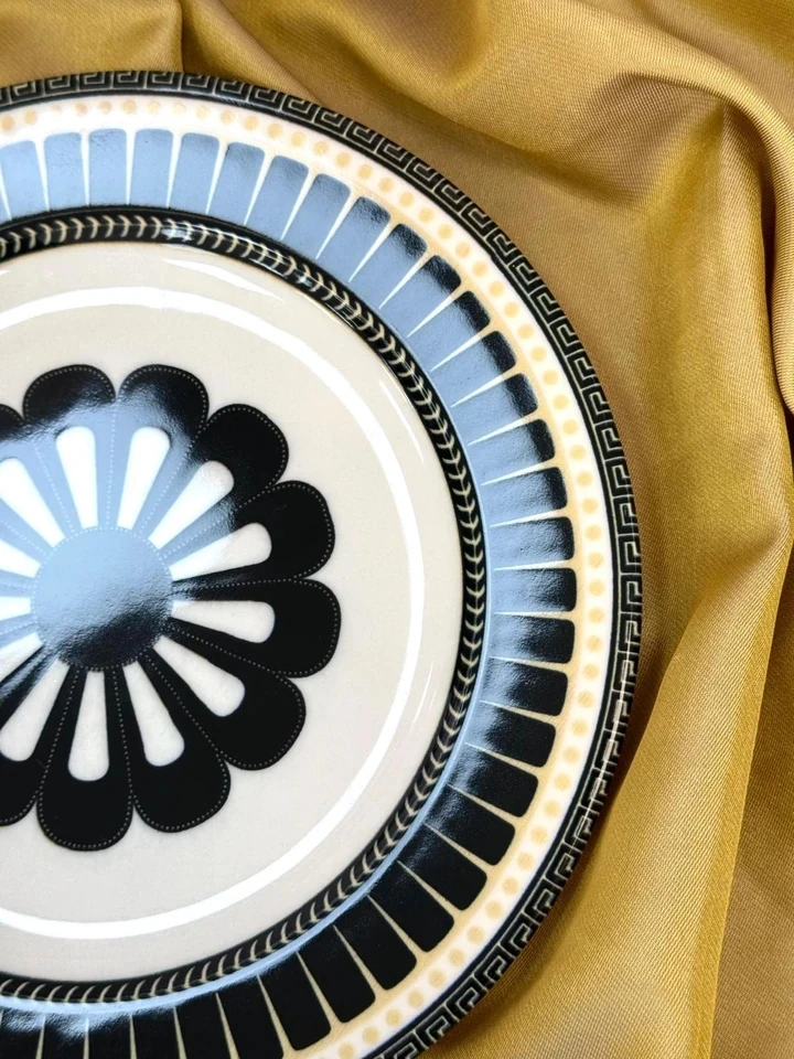 KOSAVA Porselen Pasta Tabağı 20 Cm