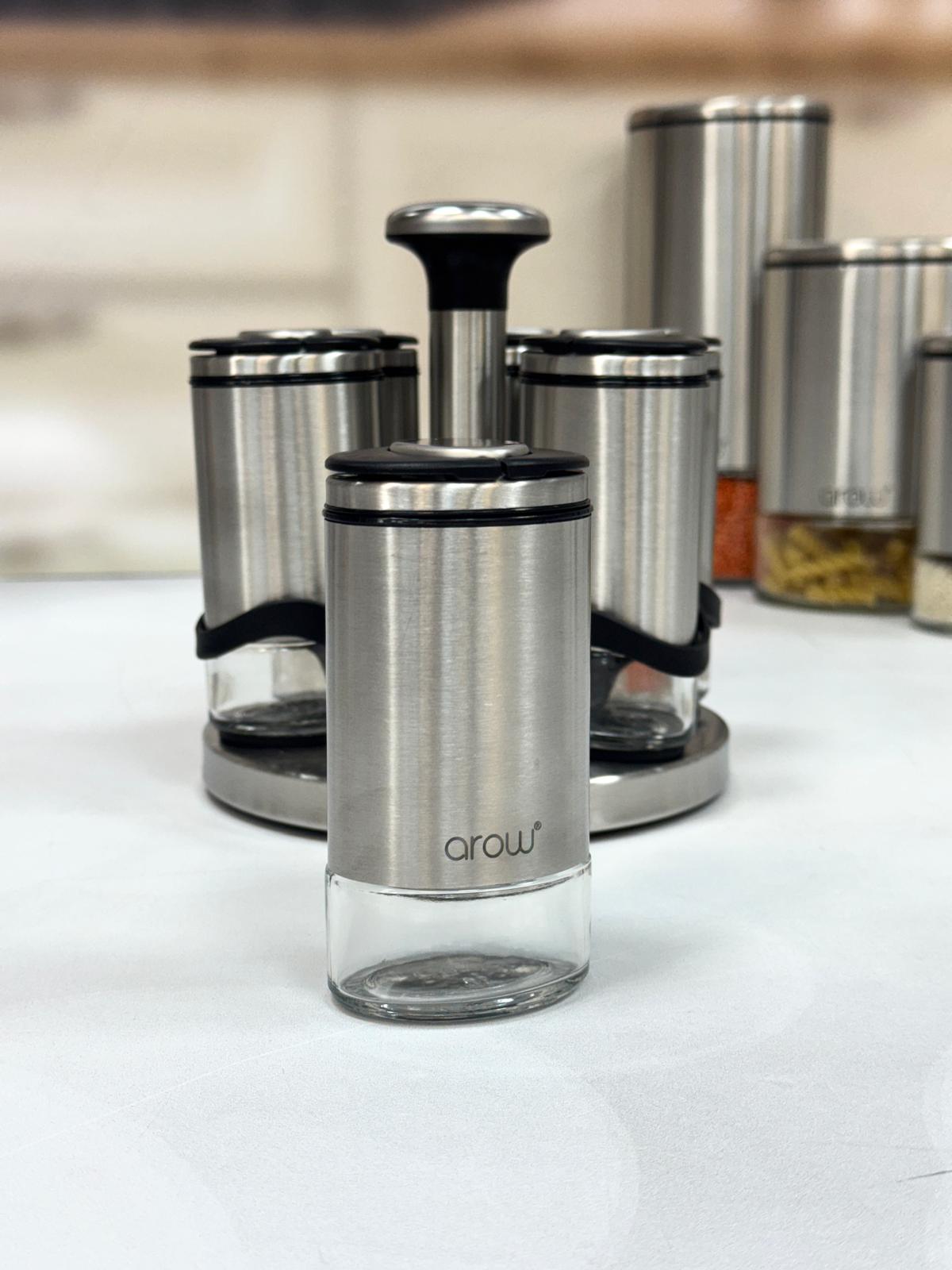 Basil 7 li 115 Ml Döner Standlı Baharat Seti