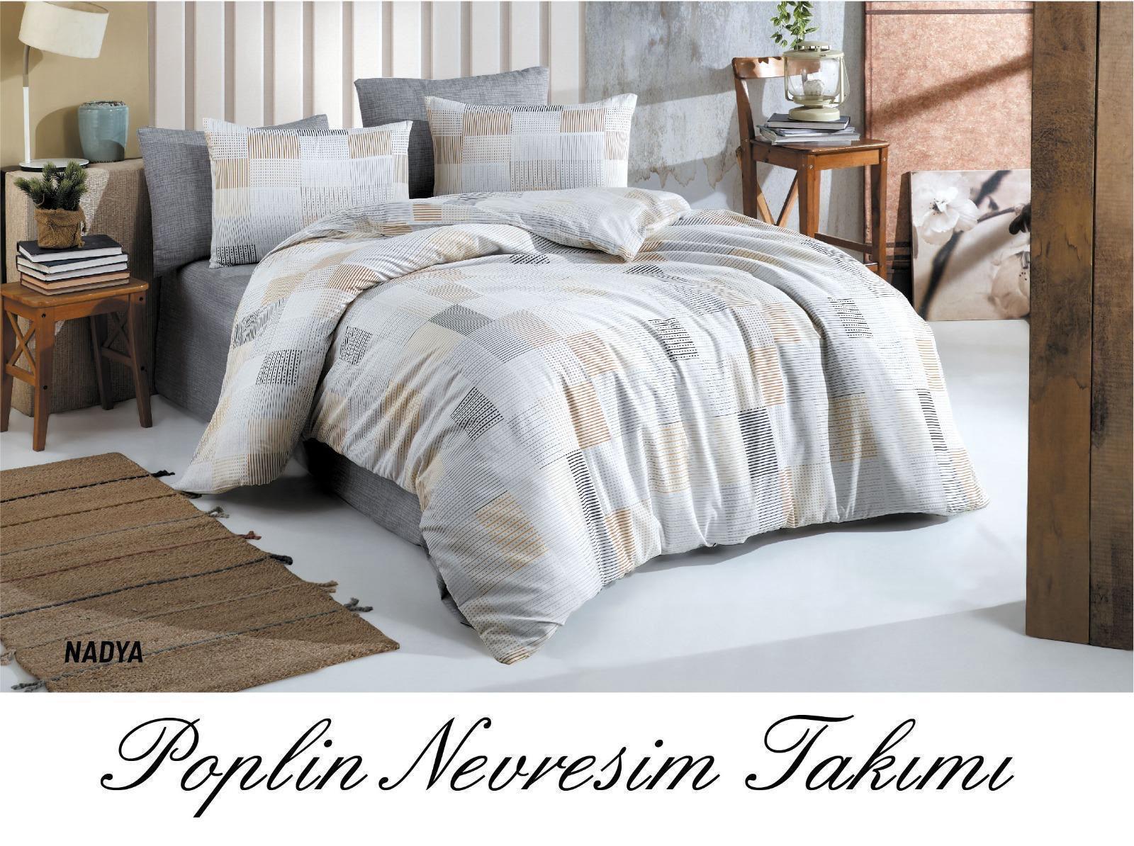 NADYA ÇİFT KİŞİLİK NEVRESİM TAKIMI